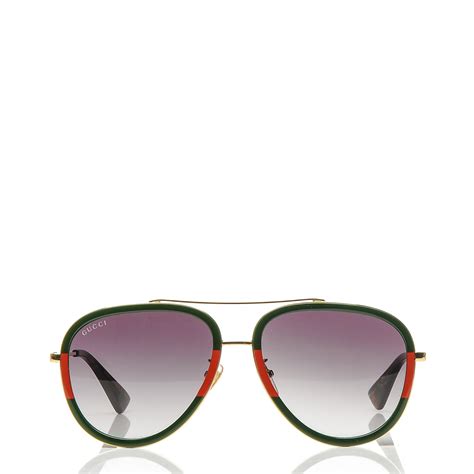 gucci glasses red and green|gg0062s 011.